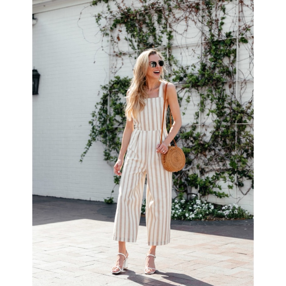 Chriselle x J.O.A Striped Jumper - Size Small